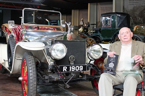 Lord Montagu With His Octane and Hudson's Heritage Awards